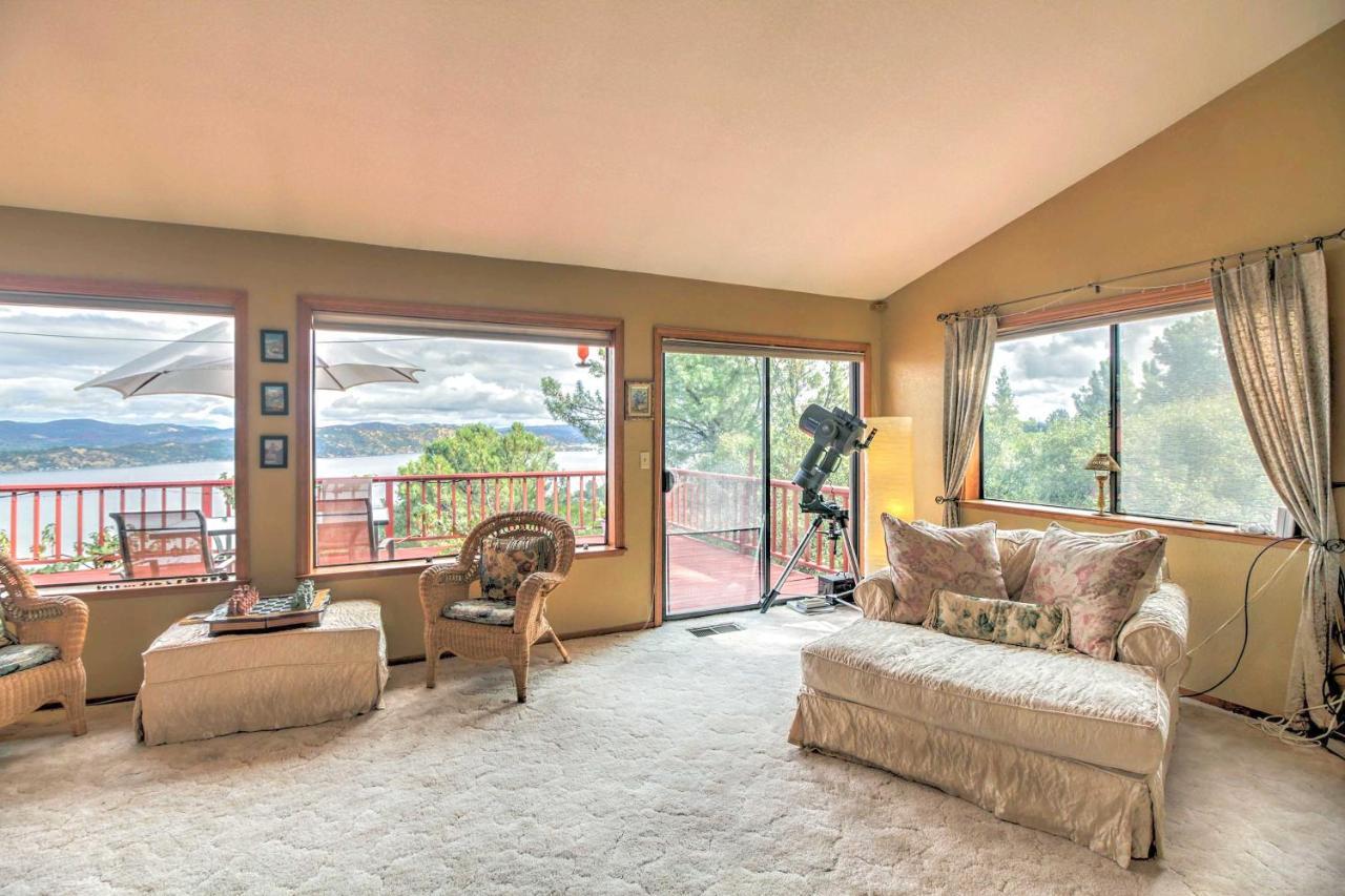 Spacious Kelseyville Home With Large Lakefront Deck! المظهر الخارجي الصورة