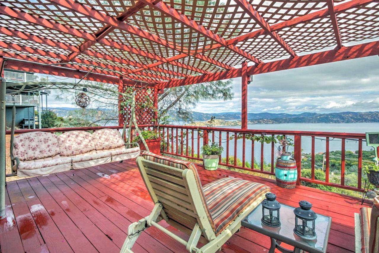 Spacious Kelseyville Home With Large Lakefront Deck! المظهر الخارجي الصورة